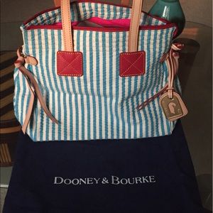 Dooney and Bourke canvas satchel/shoulder bag